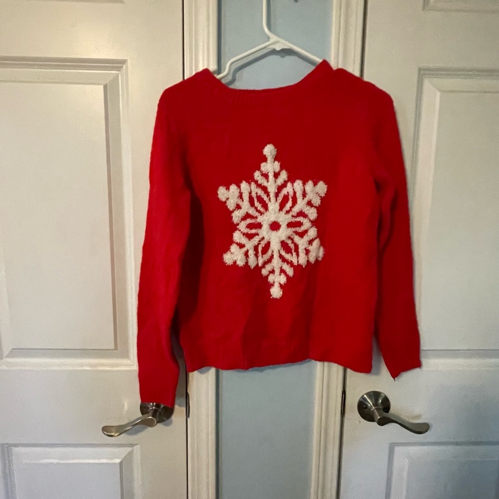 Winter kids sweater